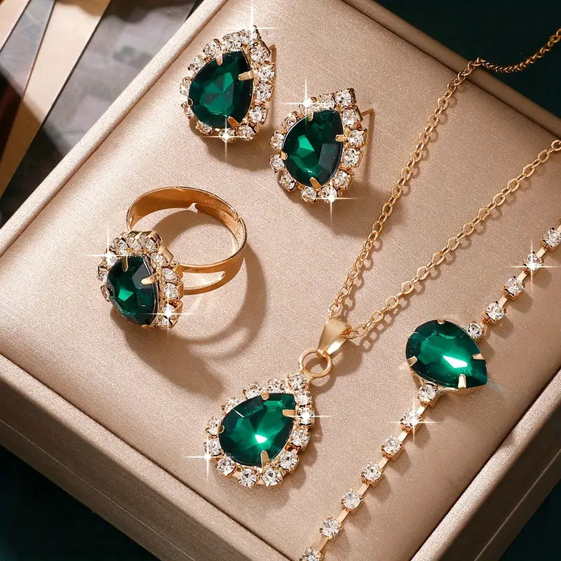 Ensemble de Bijoux Vermont Elisandre | Or