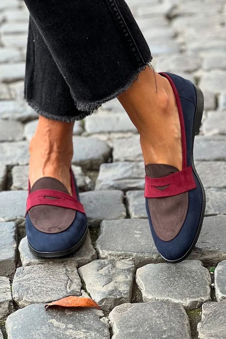 Lunavere™ - Stilvolle Halbschuhe in Marineblau