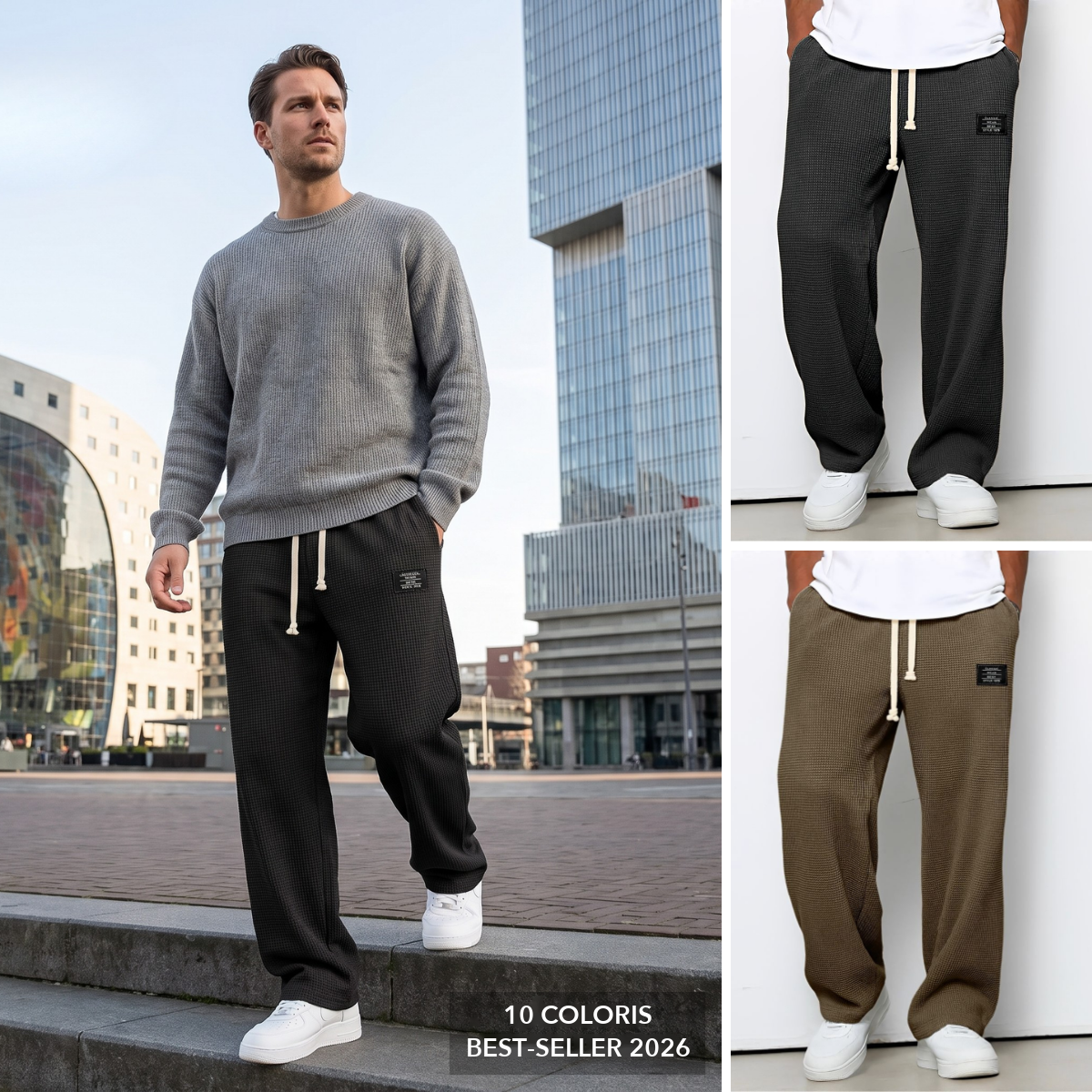 Mathis – Pantalon Décontracté à Coupe Ample