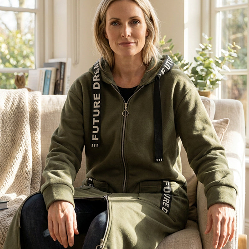 Elviane™ | Warmer Oversize-Mantel mit Kapuze