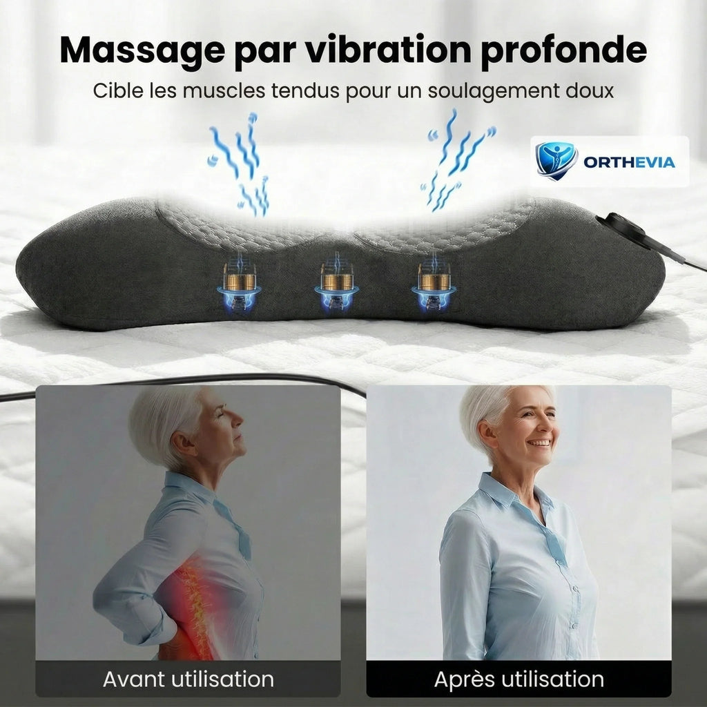 Lombéa™ | Appareil de massage lombaire 3-en-1