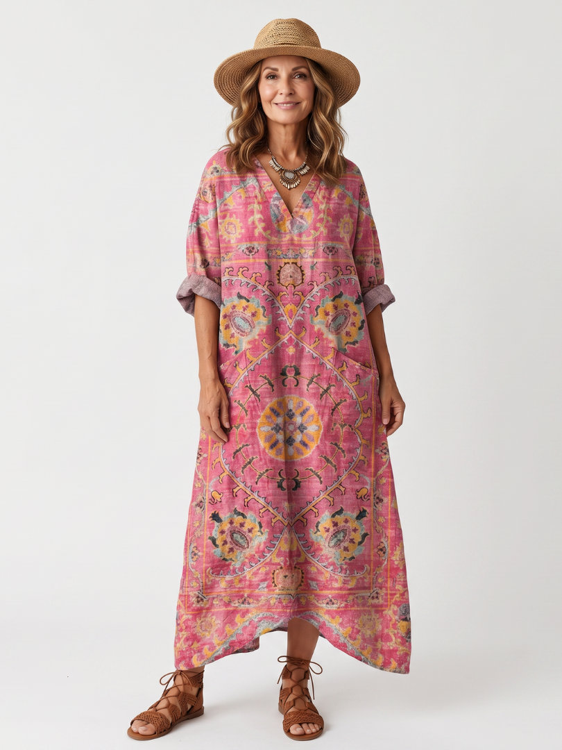 Midi-Kleid mit praktischen Margot-Taschen