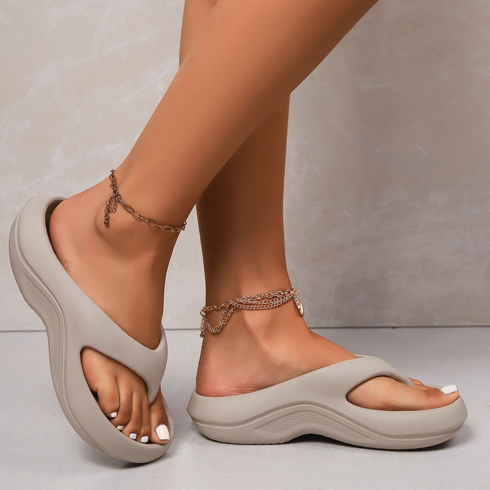 Superleichte Komfortsandalen Léonie