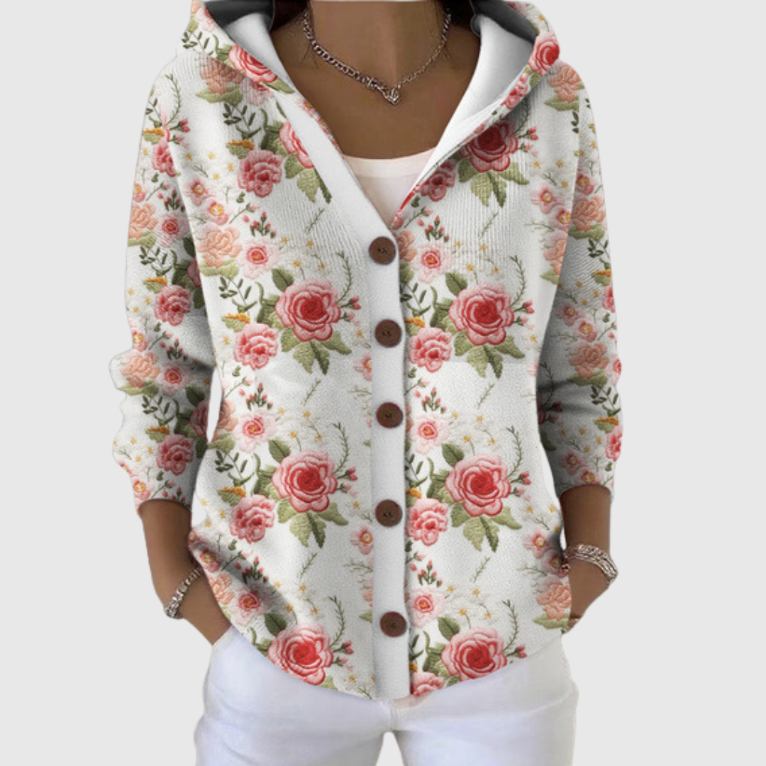 Cesarina | Kapuzen-Strickjacke