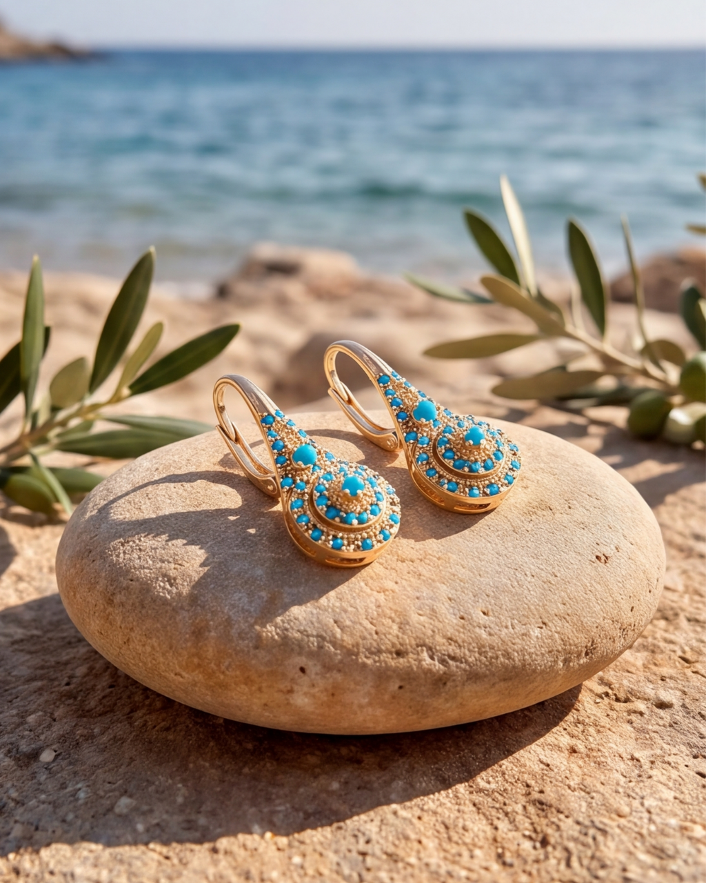 Boucles d'oreilles Lunaya