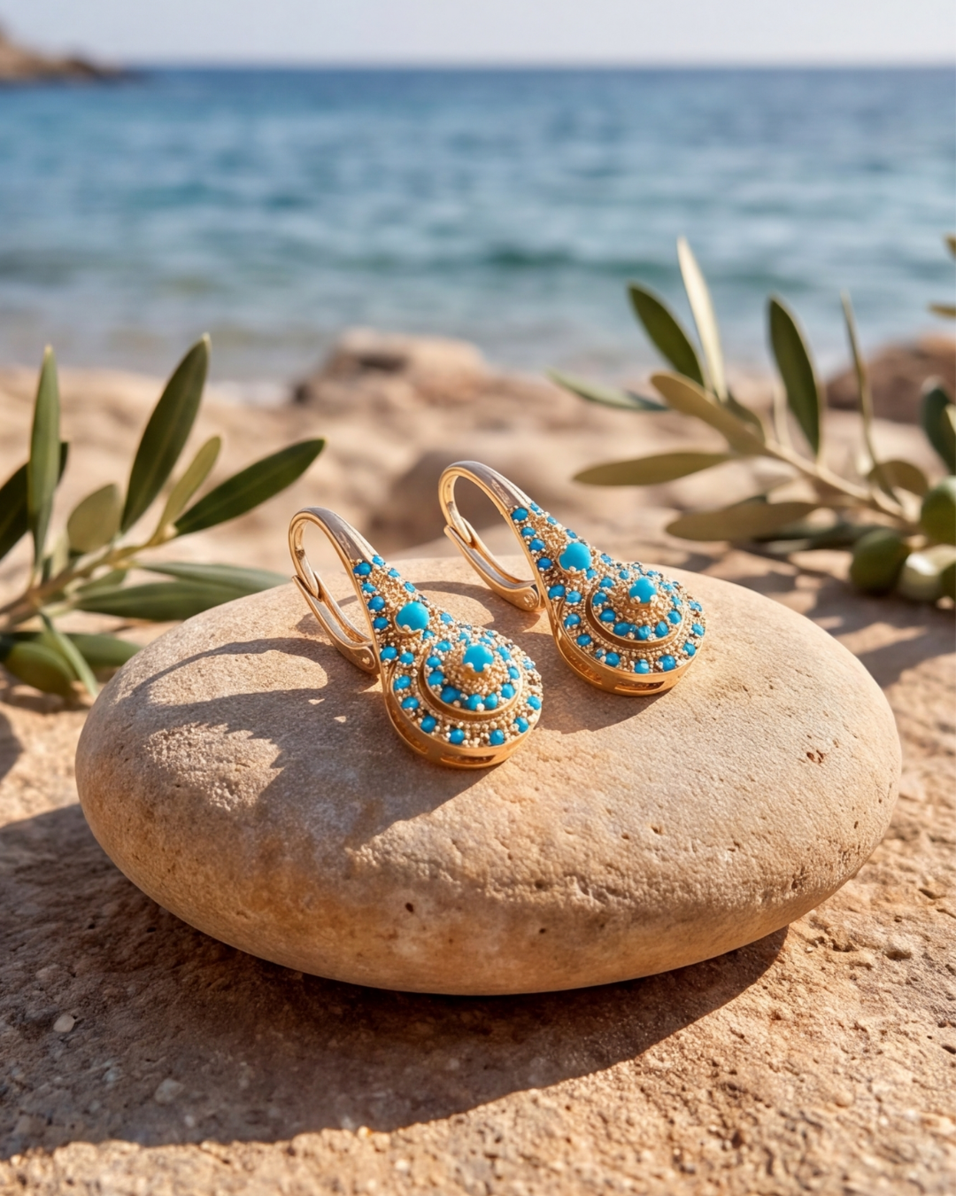 Boucles d'oreilles Lunaya