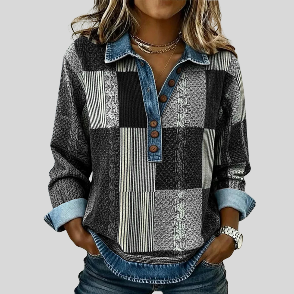 Meridell | Color Block Fleece