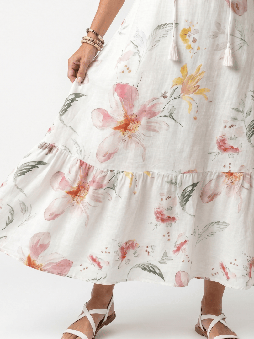 Noa | Midi Floral Dress