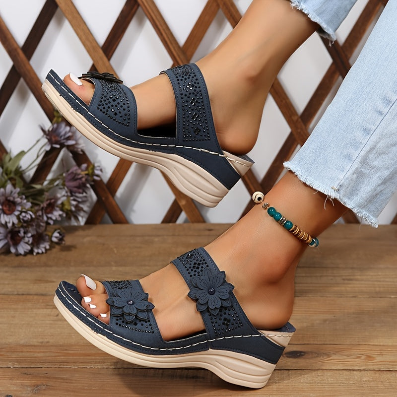 Bequeme Keilsandalen Suzanne
