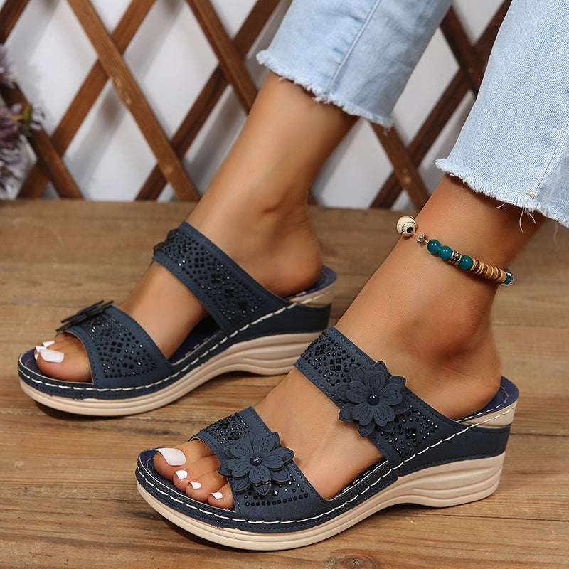 Bequeme Keilsandalen Suzanne