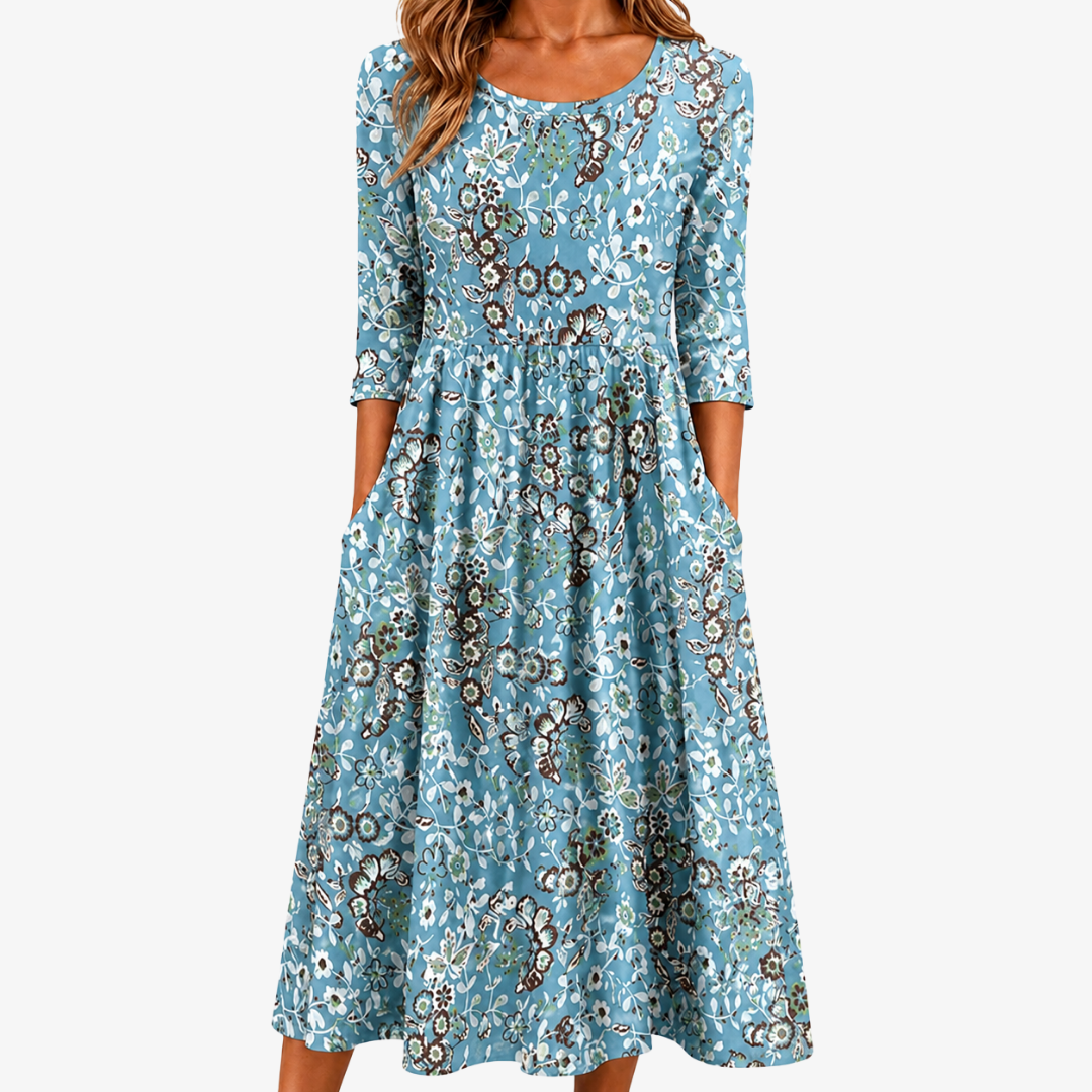 Maxi Kleid für den Küstengarten