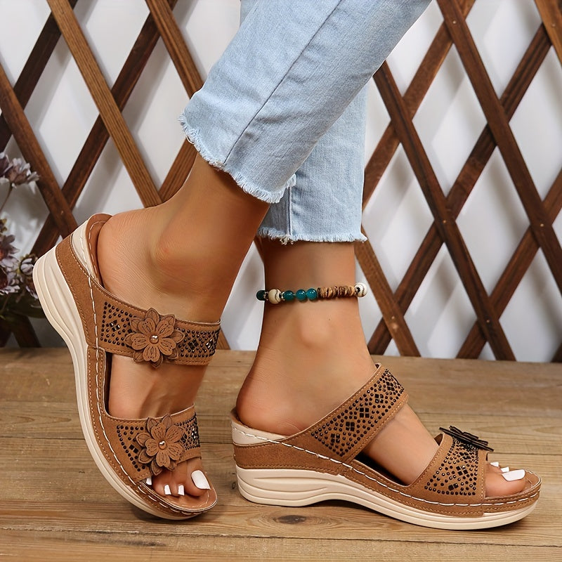 Bequeme Keilsandalen Suzanne