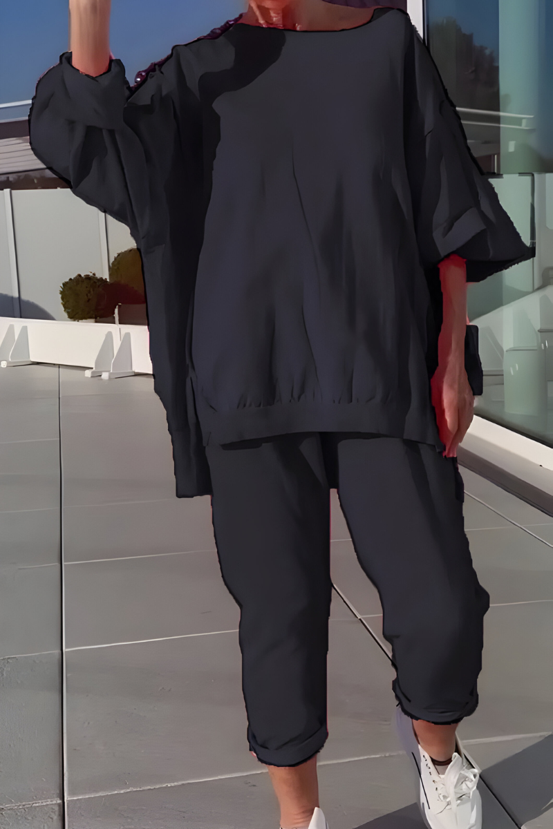 Léonie – Elegantes Oversized Loungewear Set