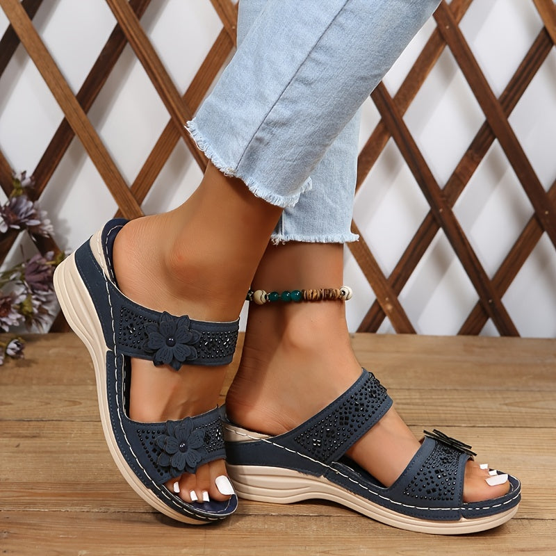 Bequeme Keilsandalen Suzanne