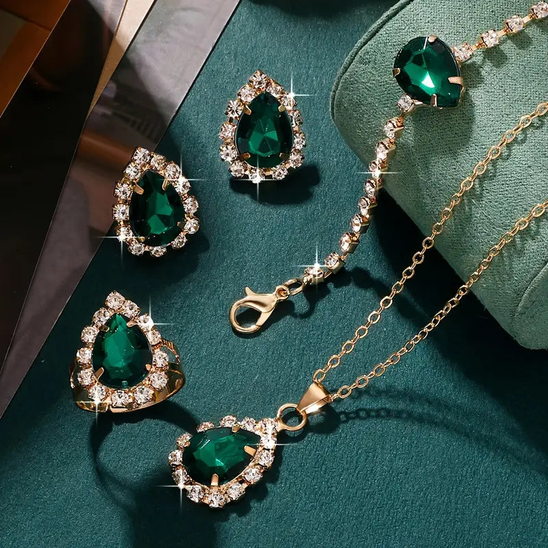 Ensemble de Bijoux Vermont Elisandre | Or