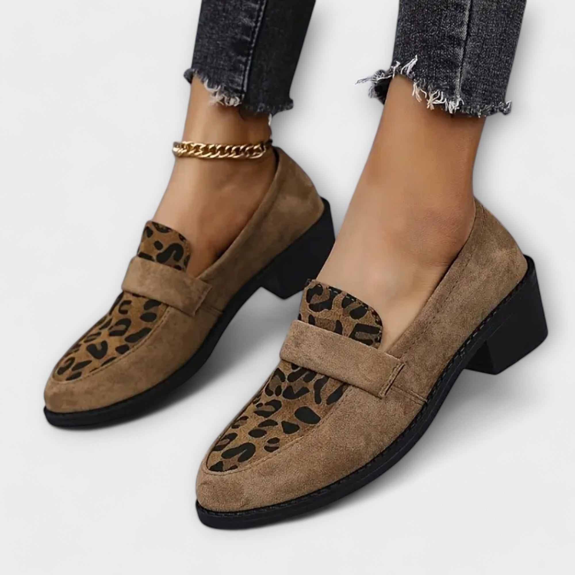 Aurora - Elegante Damenschuhe mit Leopardenmuster
