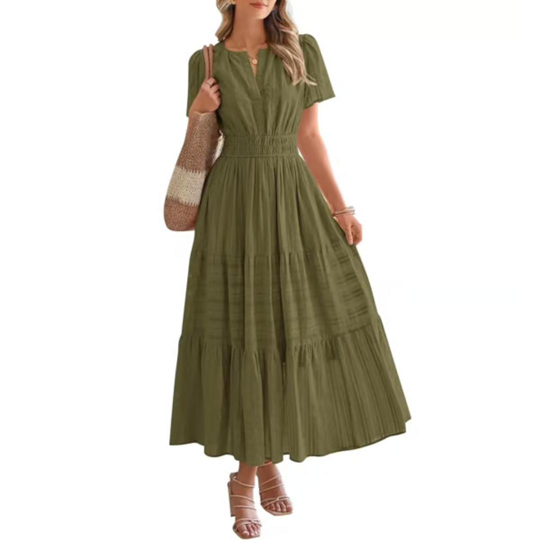 Elara – Luftiges Komfort-Maxikleid