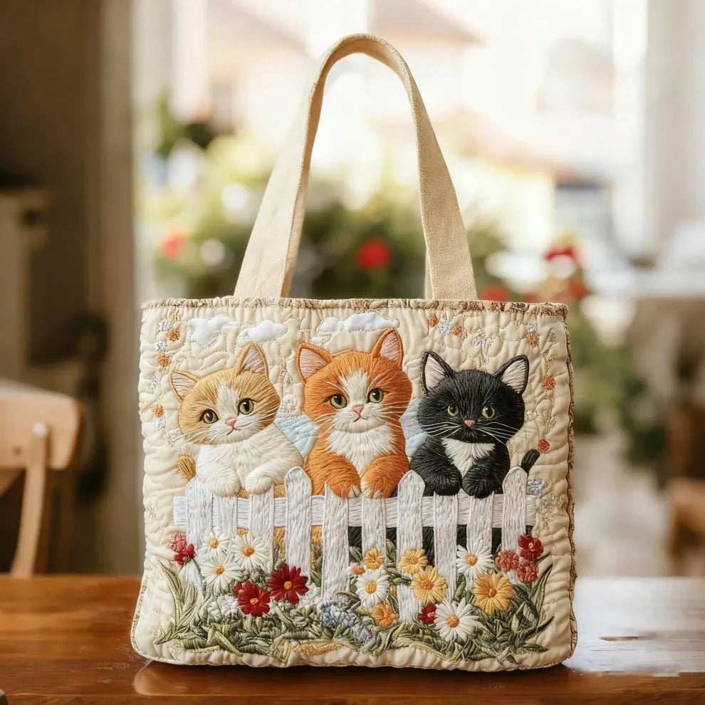 Handcrafted Quilted Bag | Gartenkätzchen