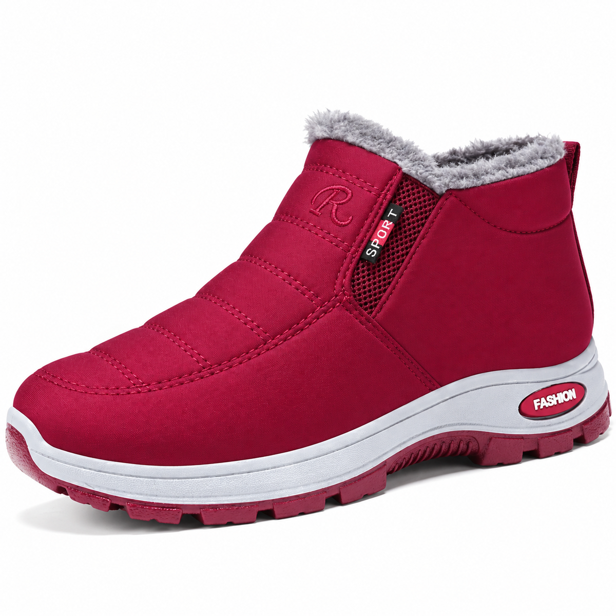 Éliane – Bottines d’Hiver Imperméables et Fourrées