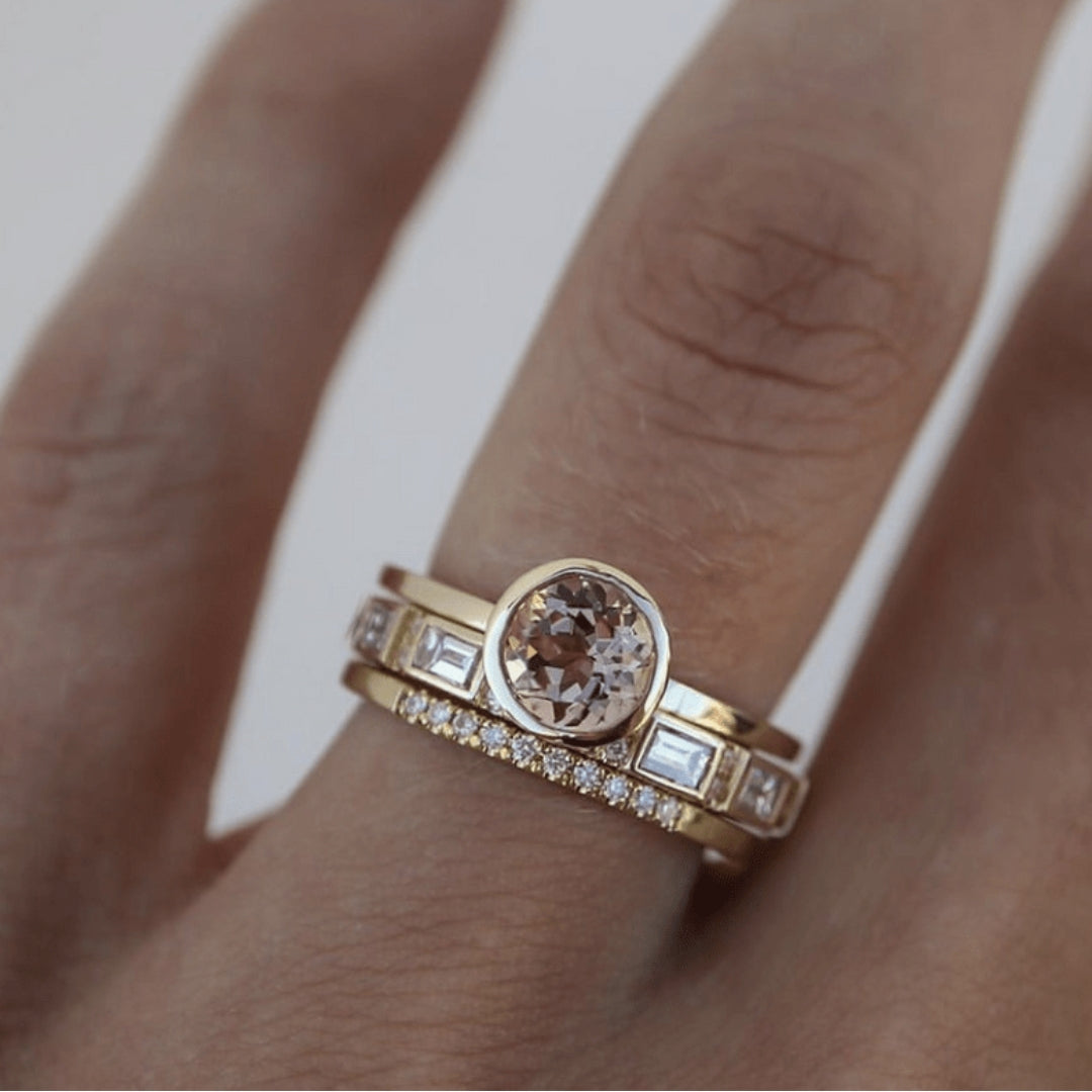 Vintage Stil Goldener Glänzender Ring™