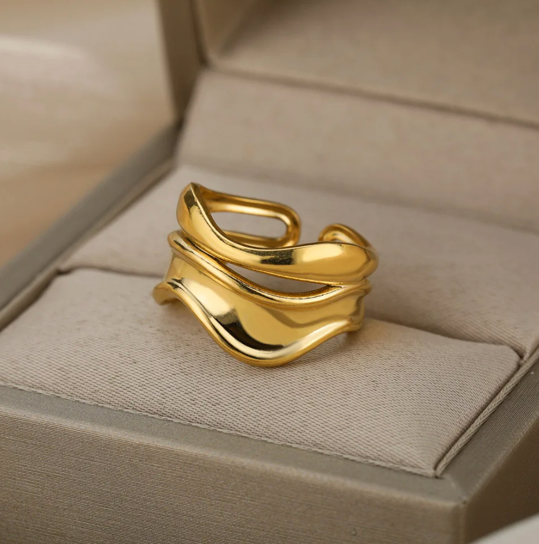 18-Karat Gold-Plated Imperial Ring