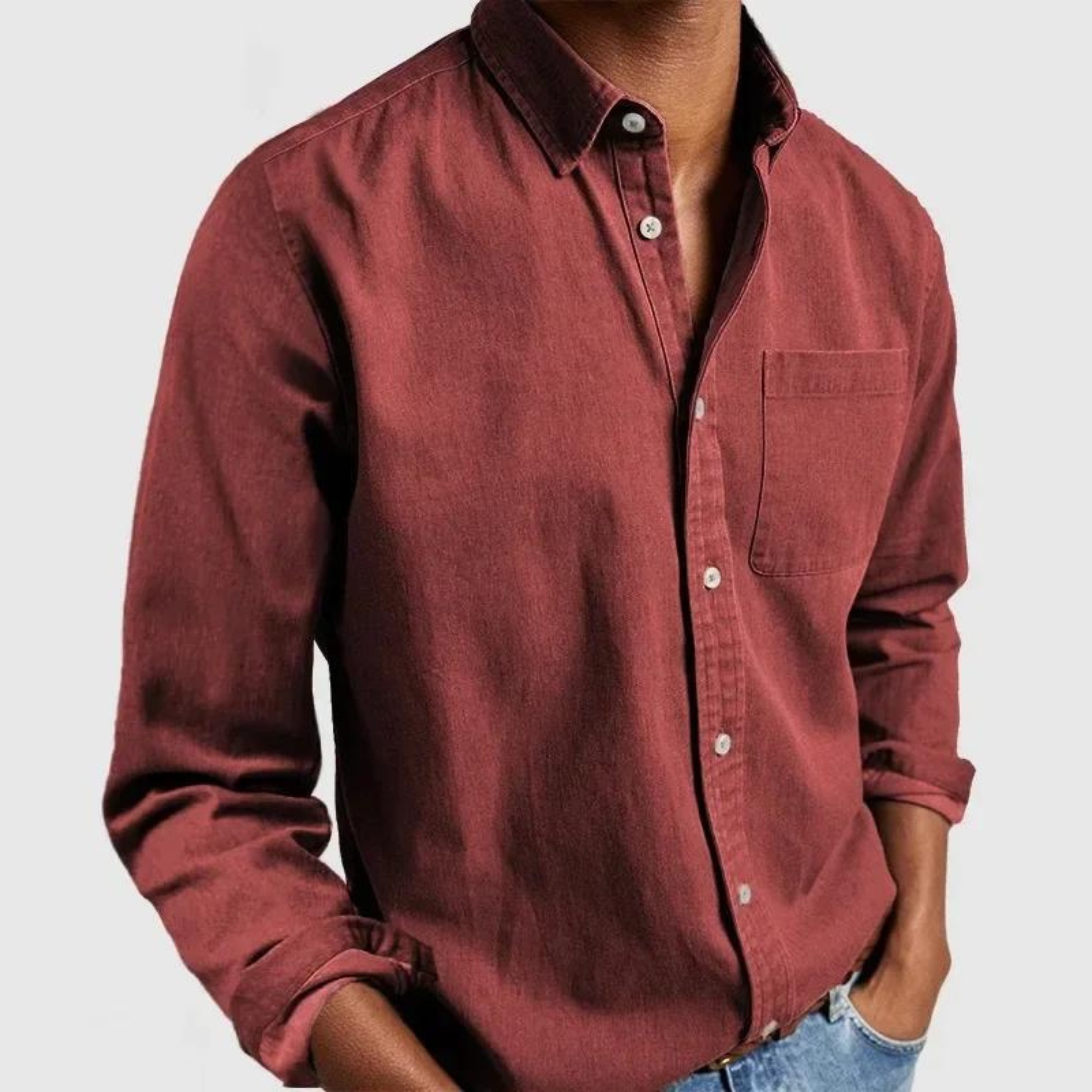 Harrington Klassisches Freizeitshirt