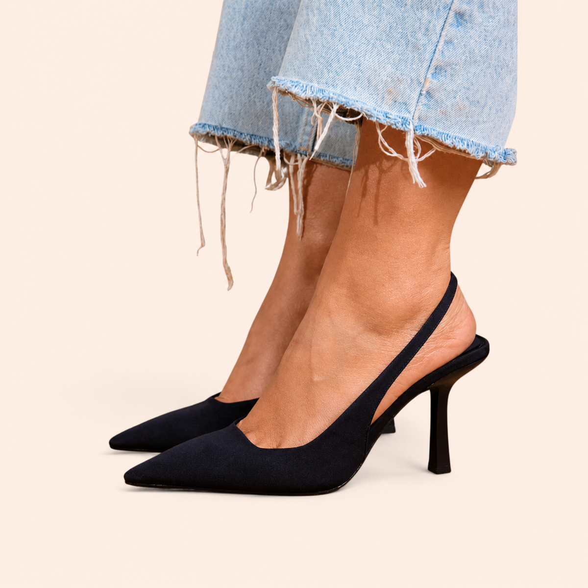Celiara™ - Bequeme Slingback-Pumps mit feinem Absatz