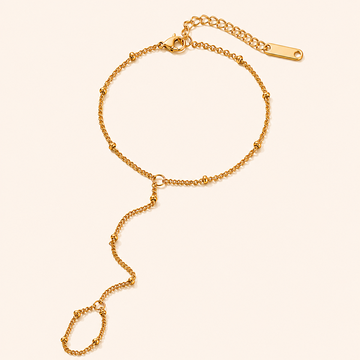Lunavera™ - Zarte Handkette mit Punkten