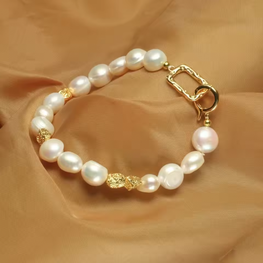 Elegantes Barock-Perlen-Armband