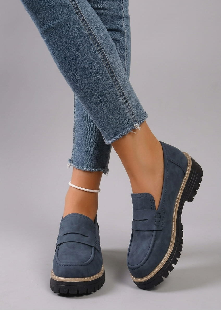 Alverina™ - Mocassins mit strukturiertem Profil