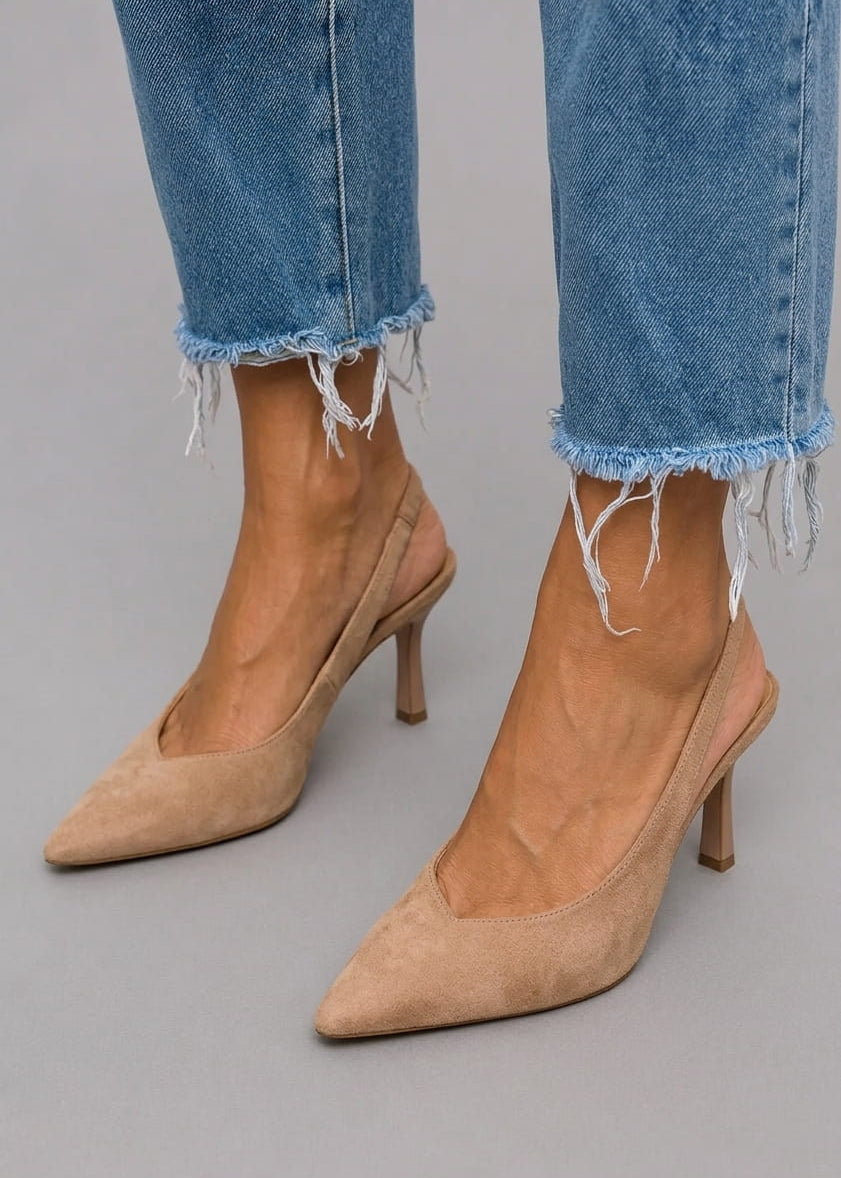 Celiara™ - Bequeme Slingback-Pumps mit feinem Absatz