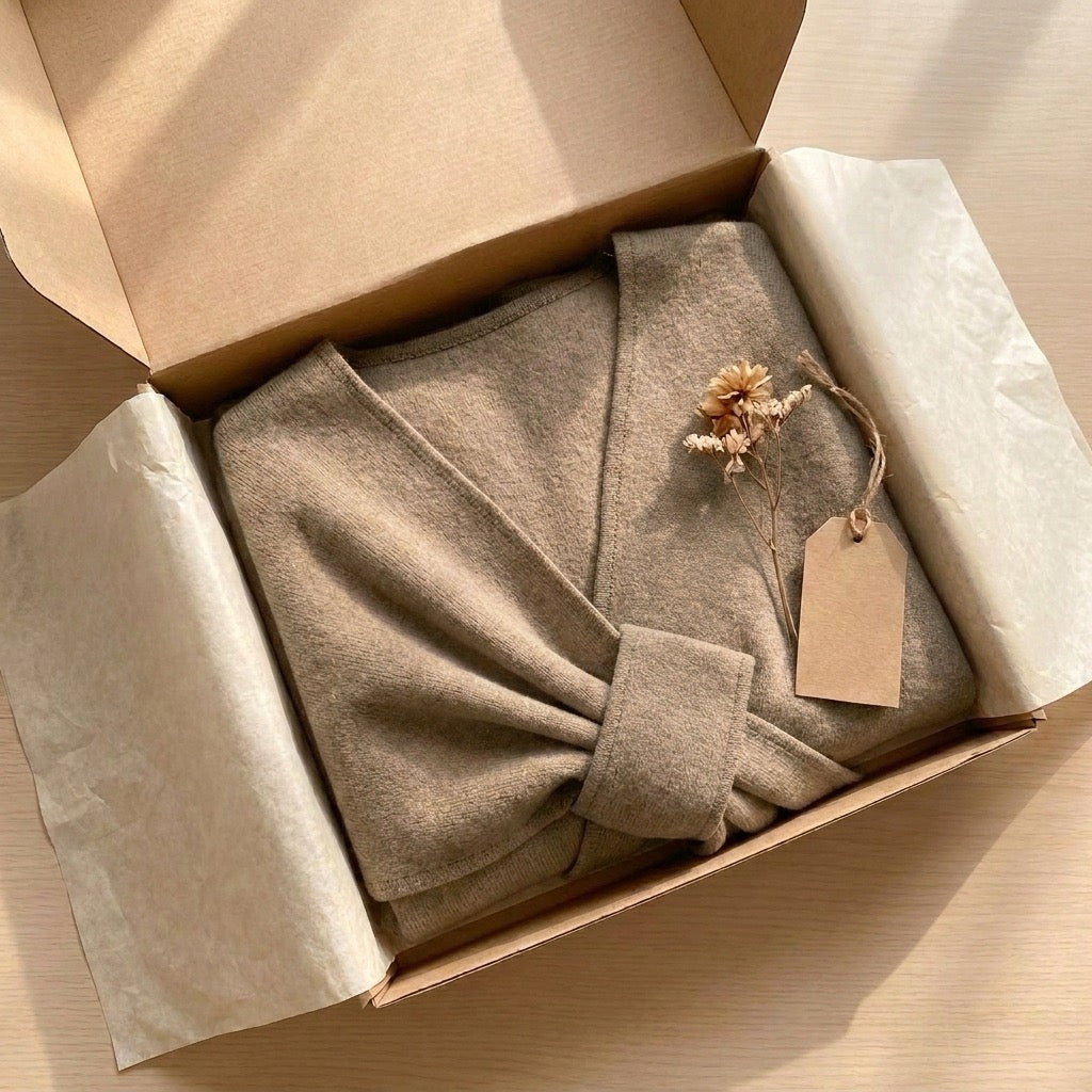 Eleganter Poncho-Schal