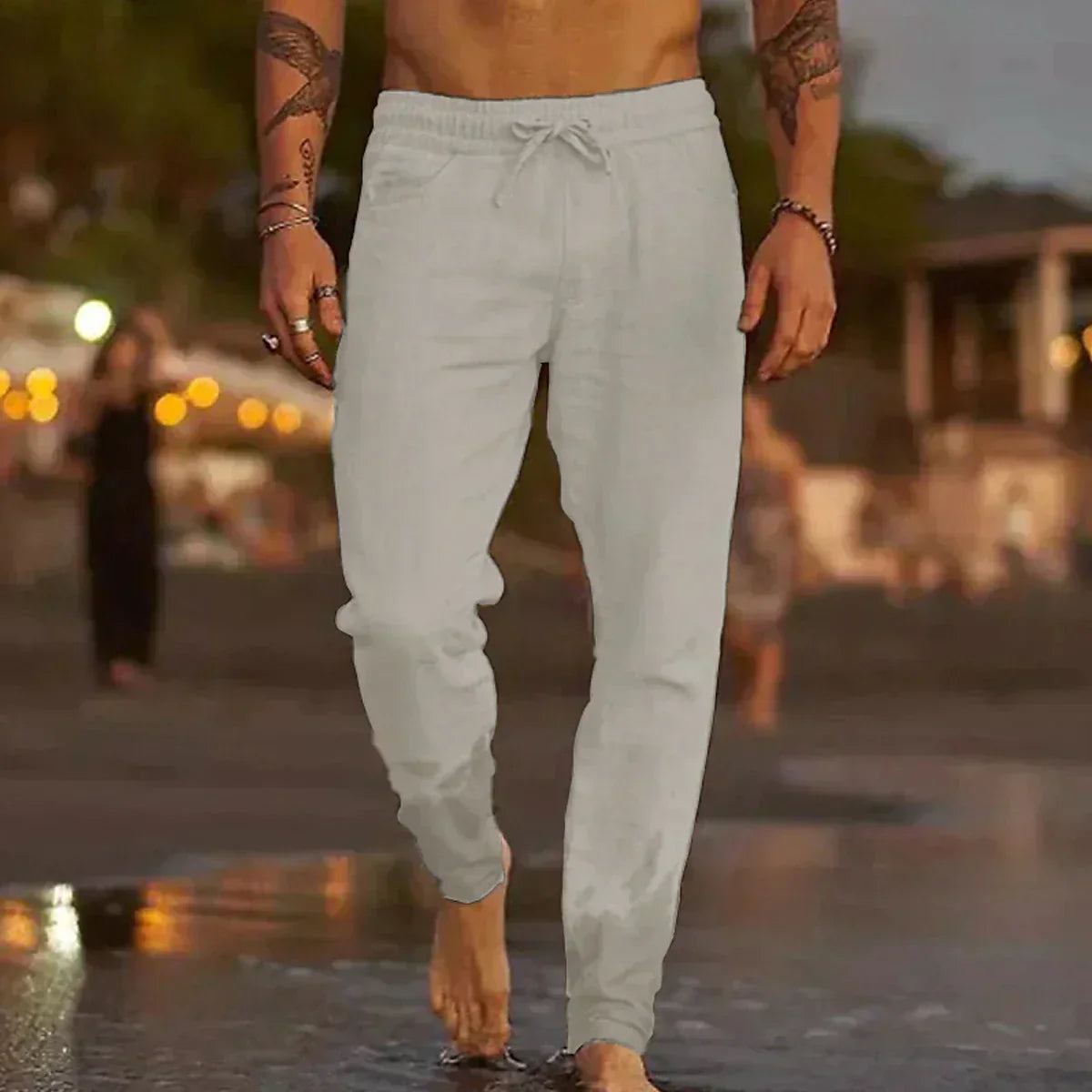 Mareno™ | Leichte Leinenhose