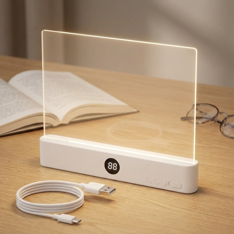 Leselampe mit Lichtpaneel