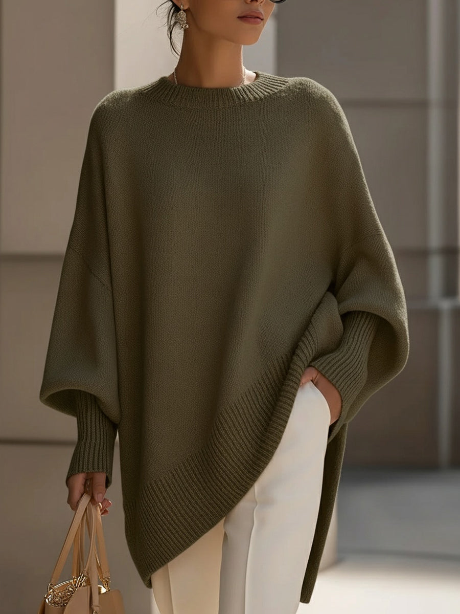 Isolde | Oversized Draped Sweater