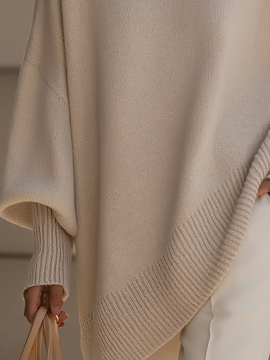 Isolde | Oversized Draped Sweater