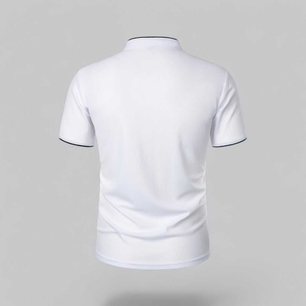 Arthur | Kragenloses Poloshirt