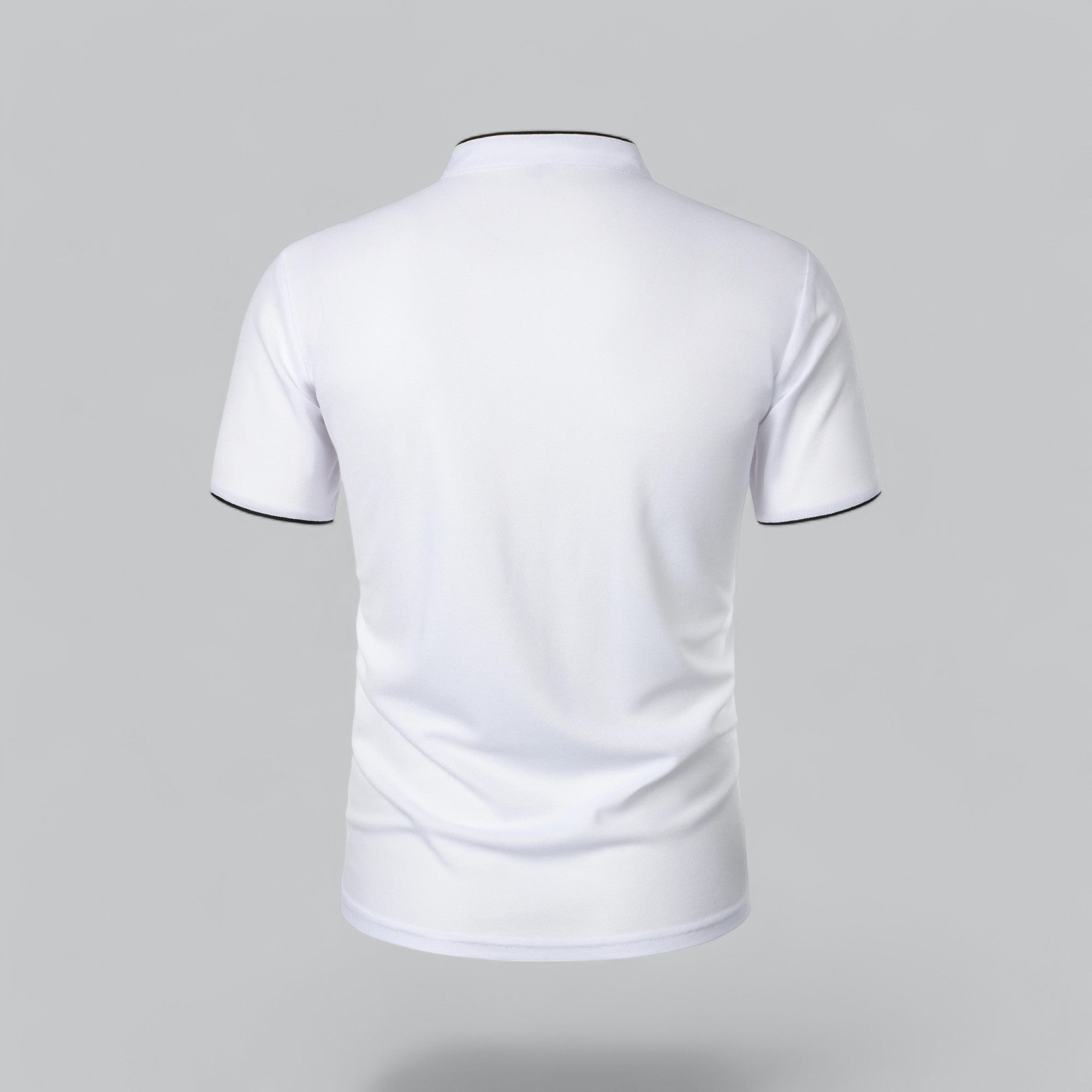 Arthur | Kragenloses Poloshirt