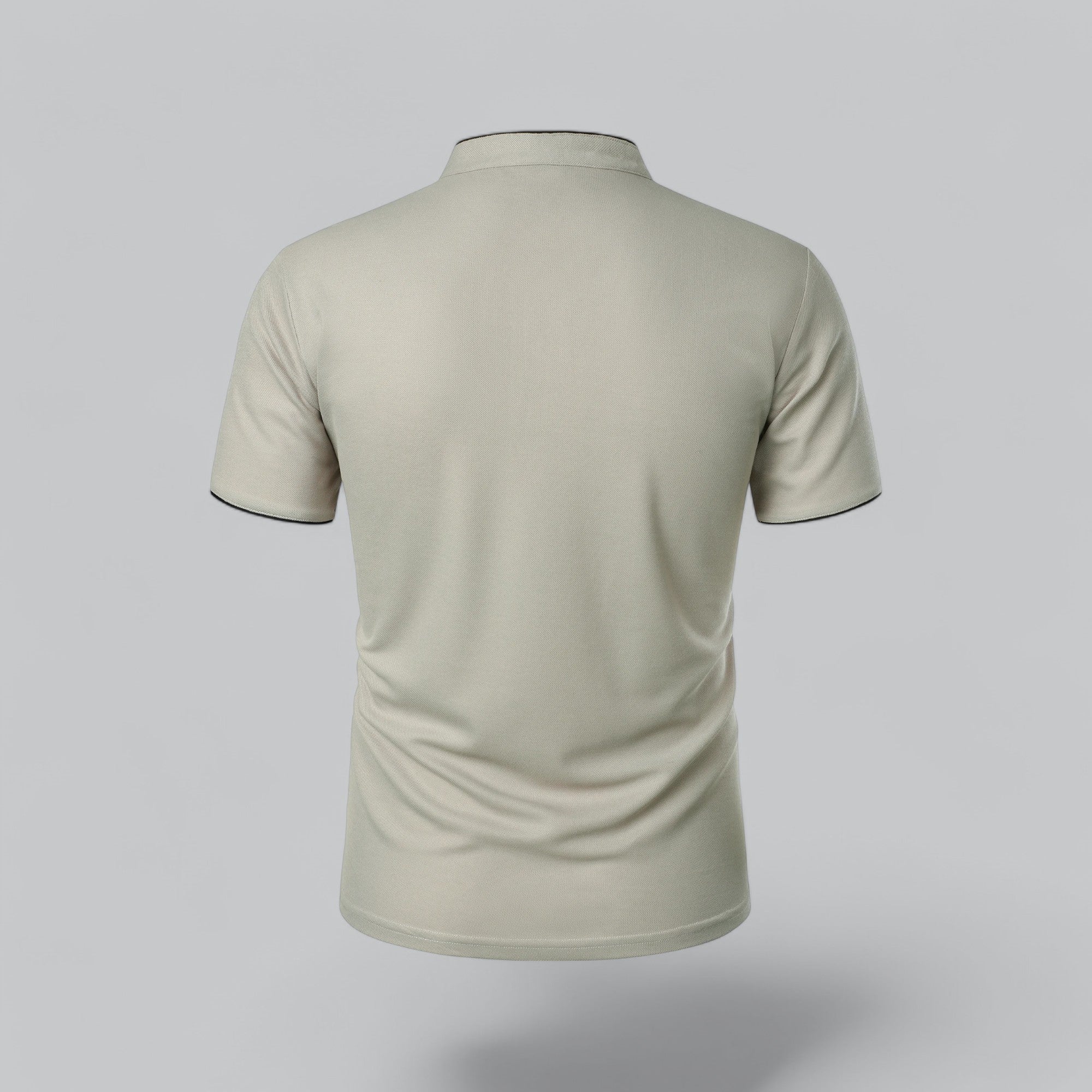 Arthur | Kragenloses Poloshirt