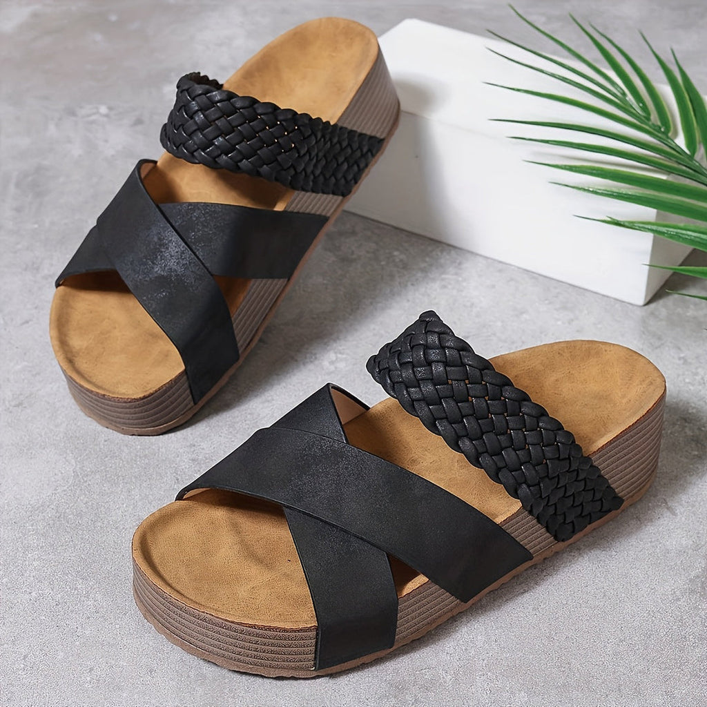 Elegante Geflochtene Sandalen von Valérie