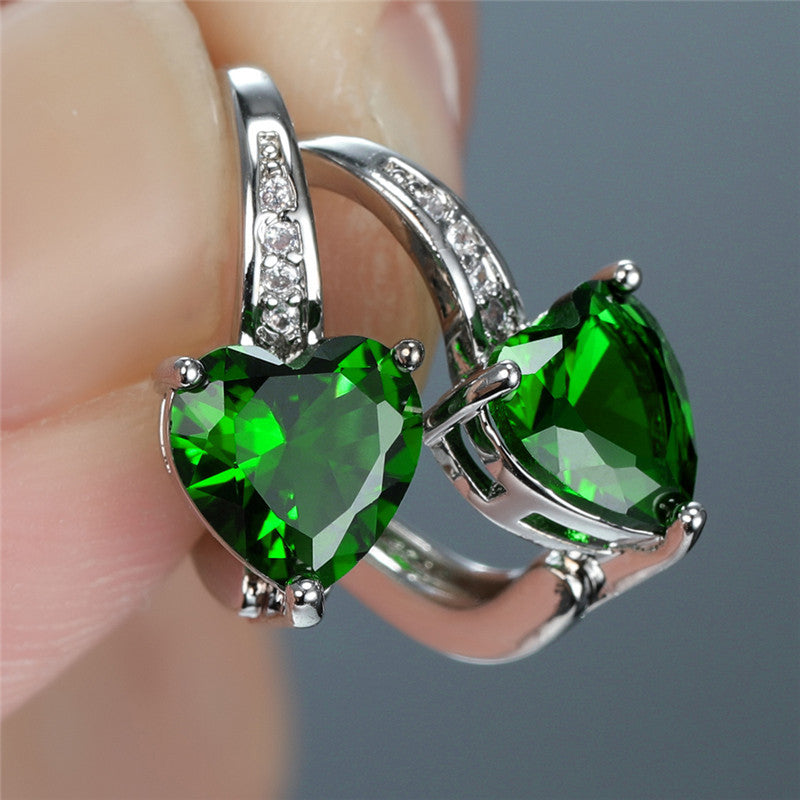Lunara Greystelle Boucles d'Oreilles en Or Blanc