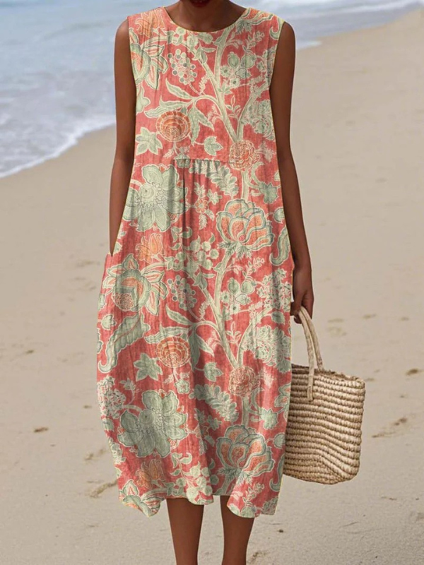 Midi Floral Dress