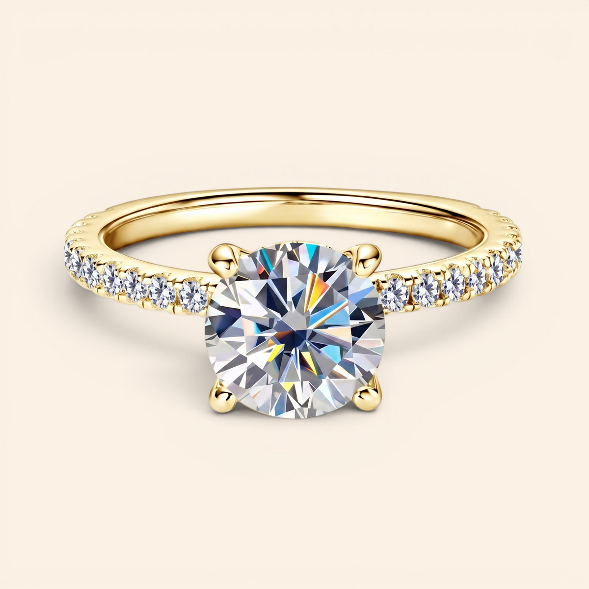 Lunavelle™ - Zeitloser Solitaire-Ring