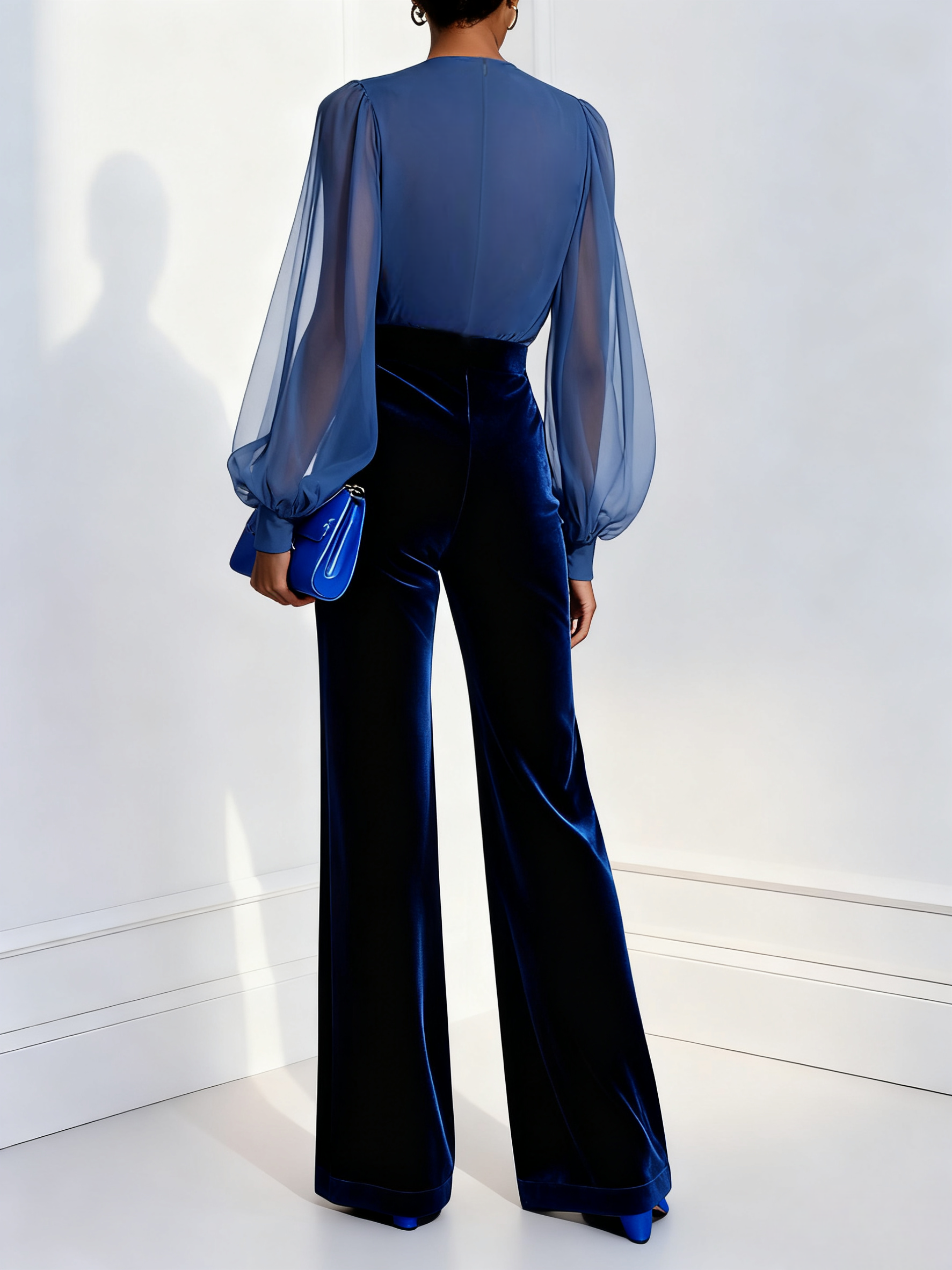 Maud™ || Eleganter Overall mit V-Ausschnitt