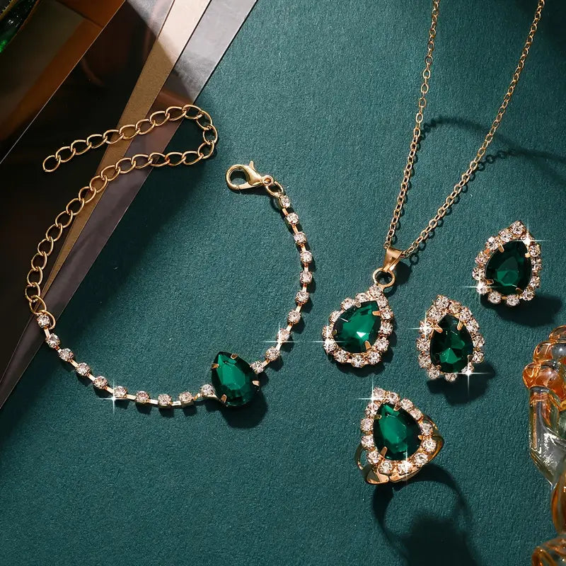 Ensemble de Bijoux Vermont Elisandre | Or