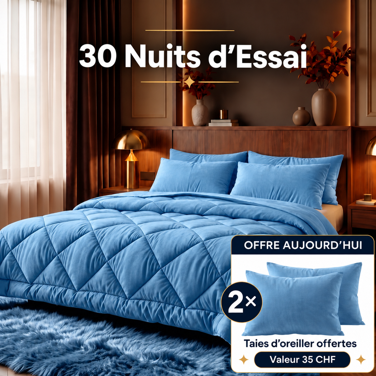 LUNA – Couette tout-en-un sans housse