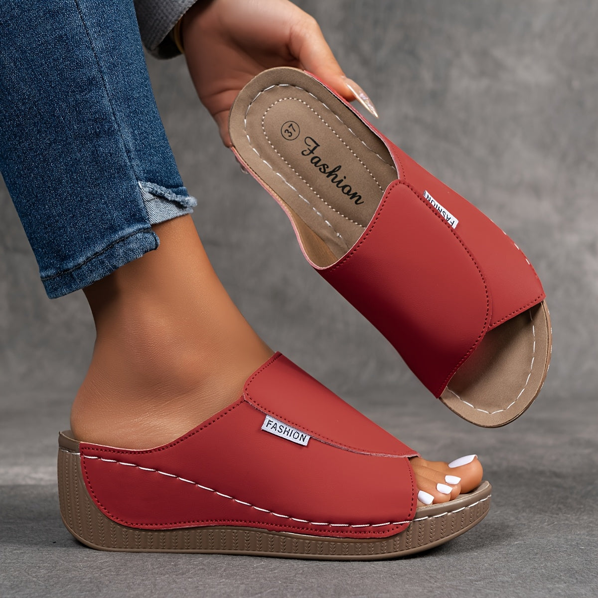 MARCO & BIANCA MILANO | Komfort-Sandalen mit Bogenplattform für Fußschmerzen