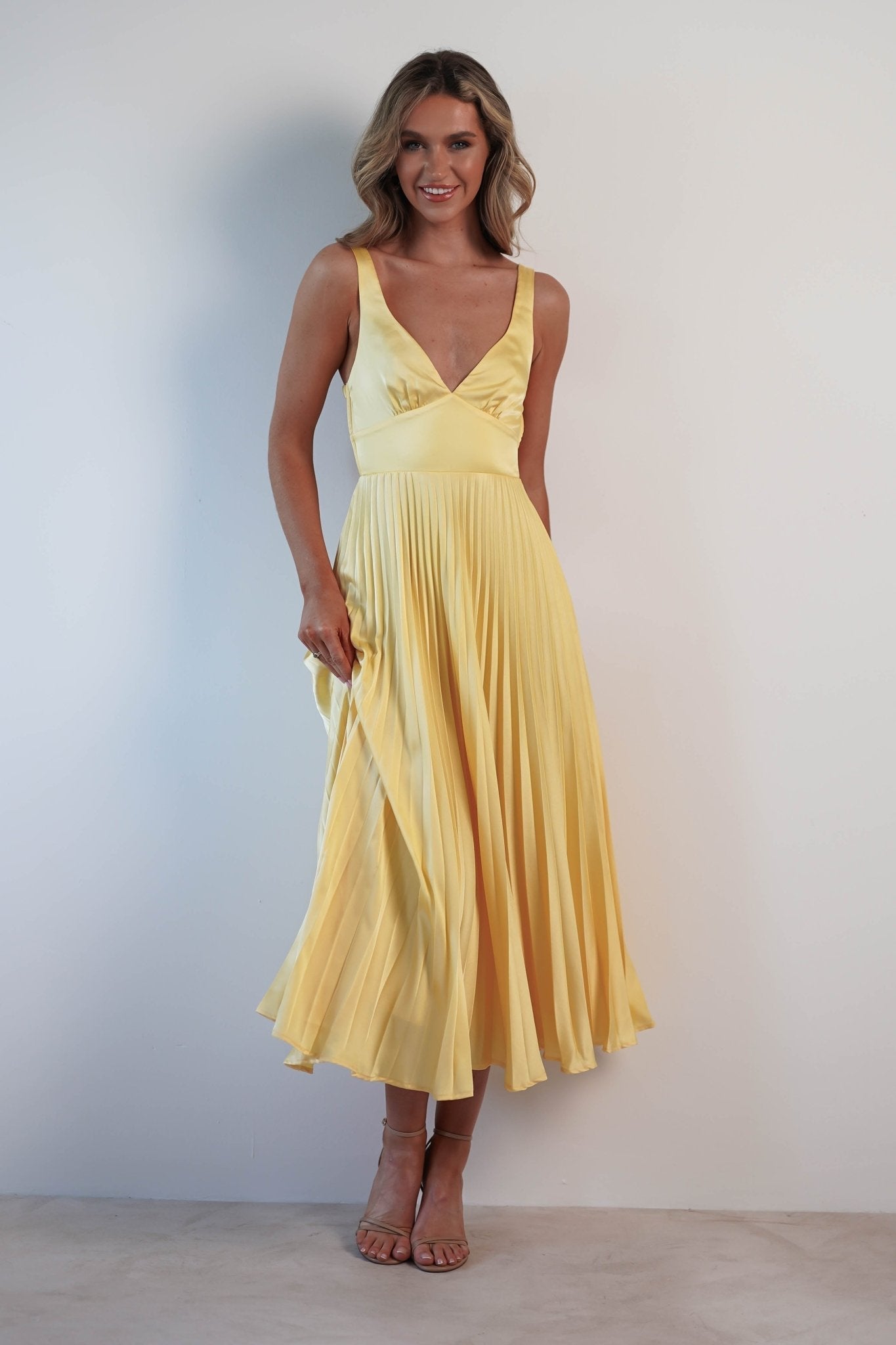 MALKA | Elegantes Maxikleid mit Sanftem Fall