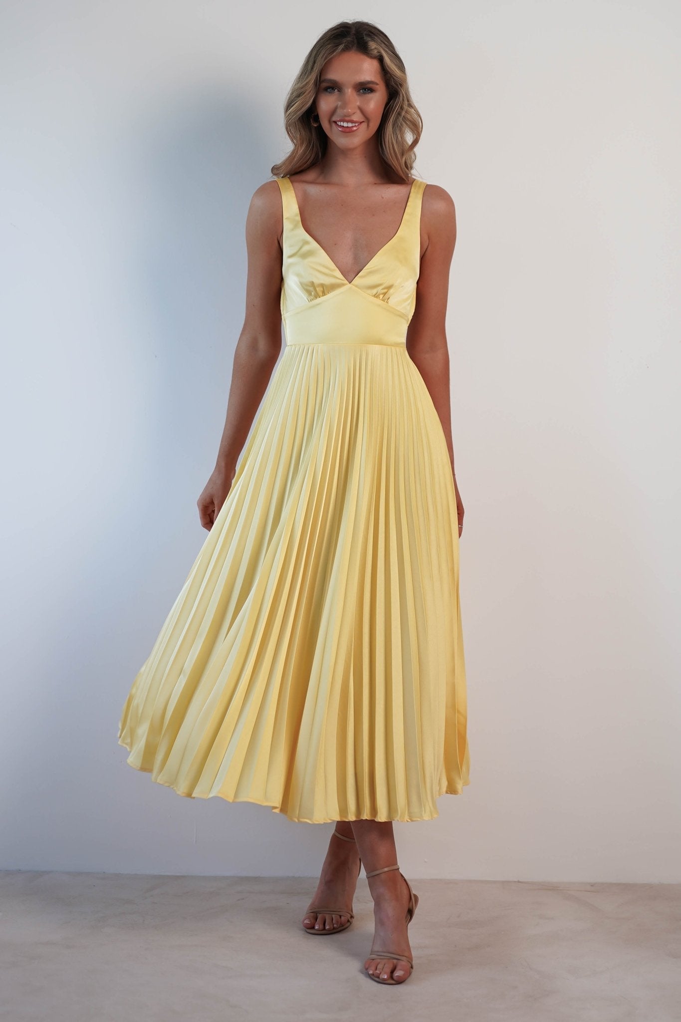 MALKA | Elegantes Maxikleid mit Sanftem Fall