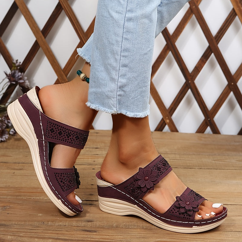 Bequeme Keilsandalen Suzanne